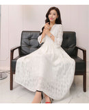 Dress Summer New Style Women's Lace V-Neck Slim Waist Dress Korean Style Dress Vacation Women's Beach Dress
