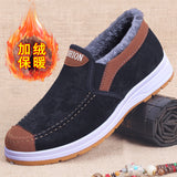 Extra-Large Cotton Shoes for Men, Winter Cotton Shoes for Men, Popular Old Beijing Cotton Shoes, Warm Cotton Shoes for the Elderly