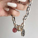 SL0193 Strawberry Crystal Bracelet