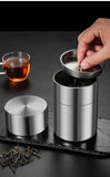 New Product Manufacturers 304 Stainless Steel Tea Cans Small Cans Empty Cans Household Tea Storage Cans Travel Portable Sealed Cans