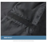 Russian Foreign Trade Trendy Brand Reflective Patchwork Stand-Up Collar Jacket Spring and Autumn Loose Sports Casual Jacket for Men