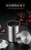 New Product Manufacturers 304 Stainless Steel Tea Cans Small Cans Empty Cans Household Tea Storage Cans Travel Portable Sealed Cans